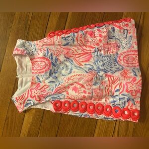 Colorful Girl’s Lilly Pulitzer Shift Dress with Bloomers